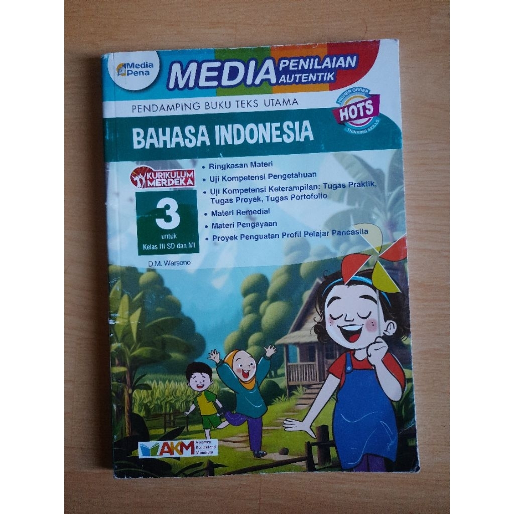 

Media Pena Bahasa Indonesia 3 SD (bekas)