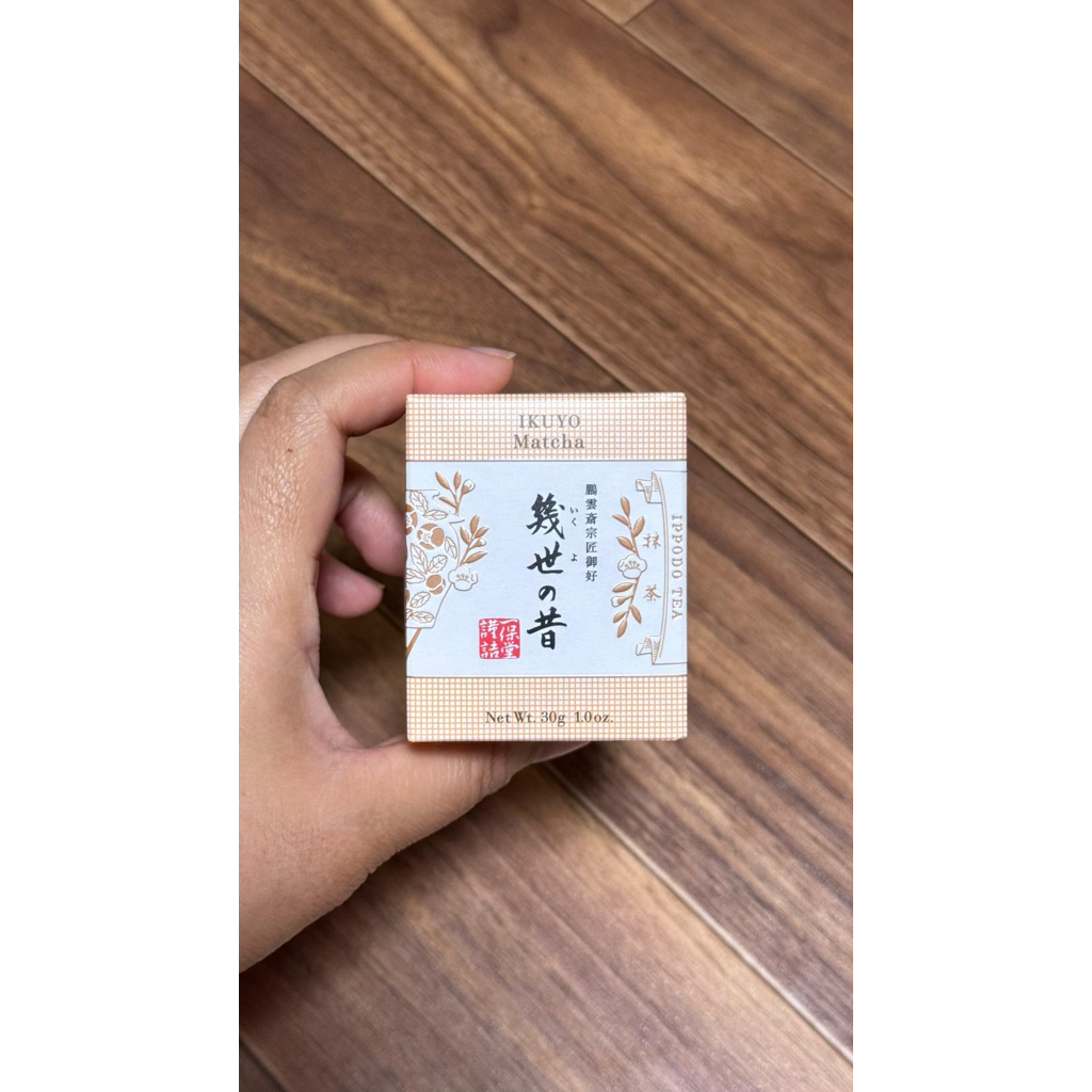 

[PO] MATCHA IPPODO IKUYO 30gr