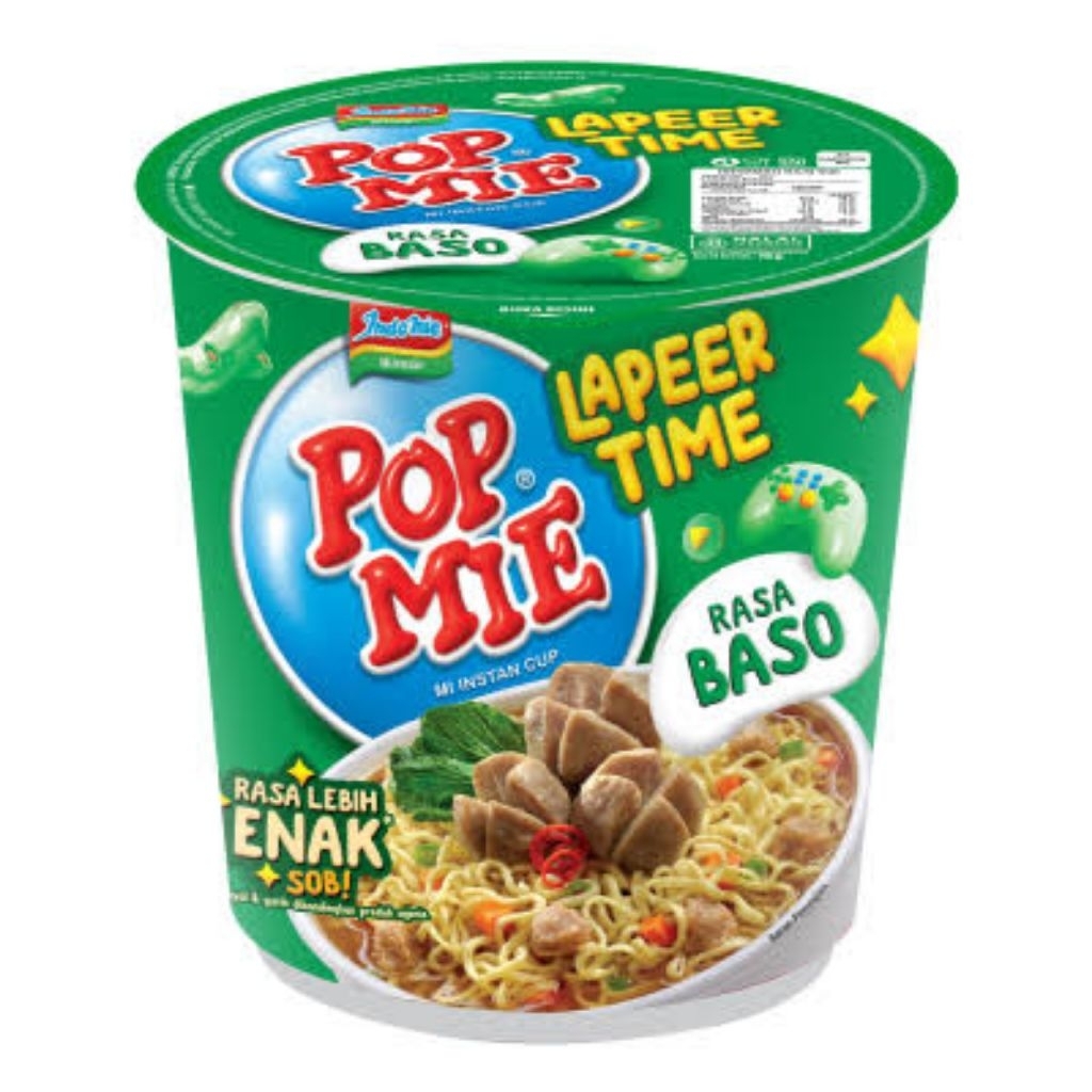

5 PCS POP MIE RASA BASO 75 GRAM