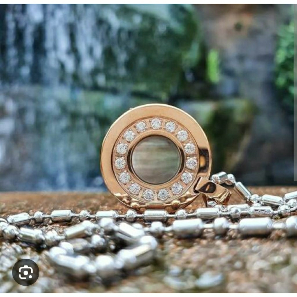 Kalung Lsw3 Shell Rose Gold MCI Original Segel