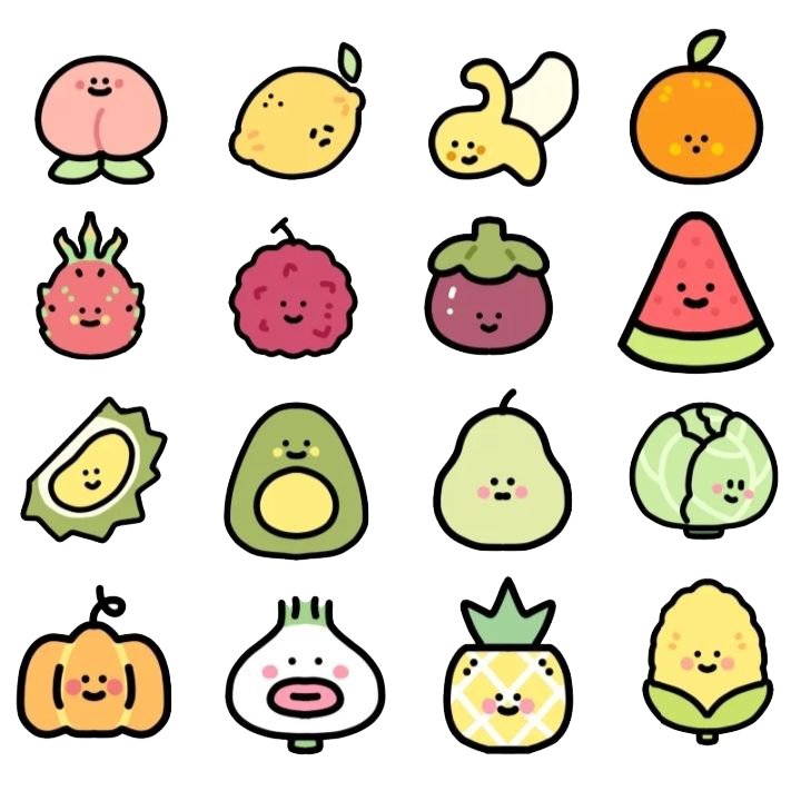 

sticker seribuan vagetabel ikon