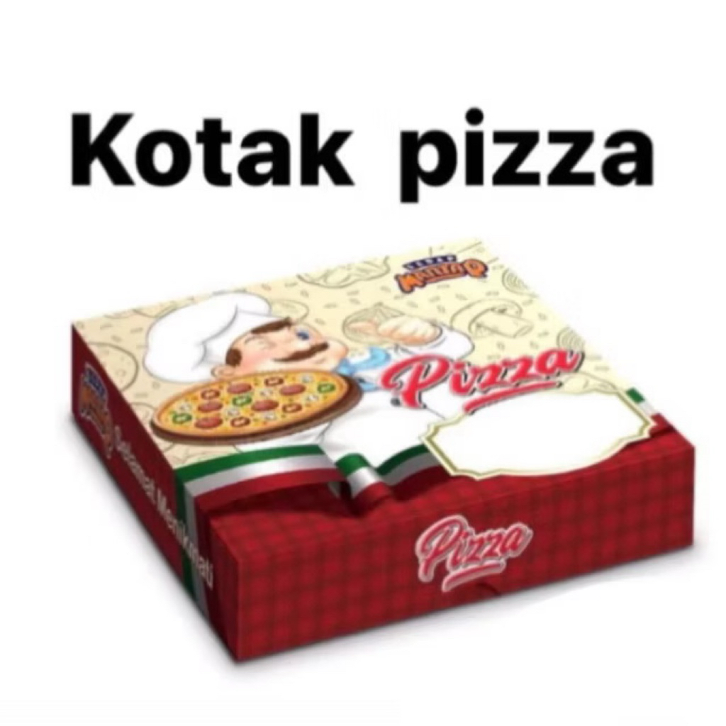 

(5 PCS ) KOTAK PIZZA UKURAN 25x25 CM