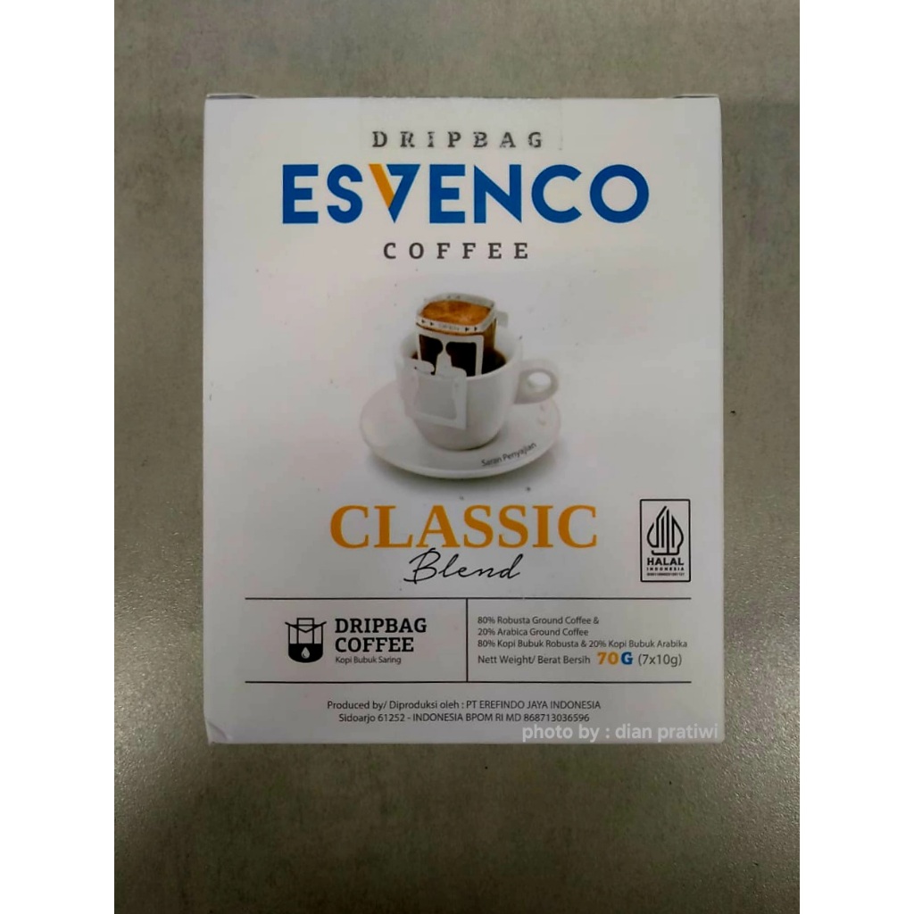 

ESVENCO CLASSIC DRIP BOX 7 x 10 GR