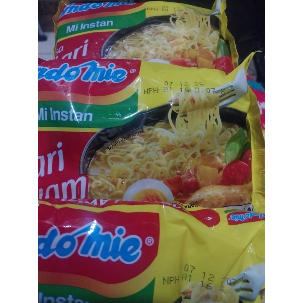 

Indomie Kari Ayam Isi 5 Pcs