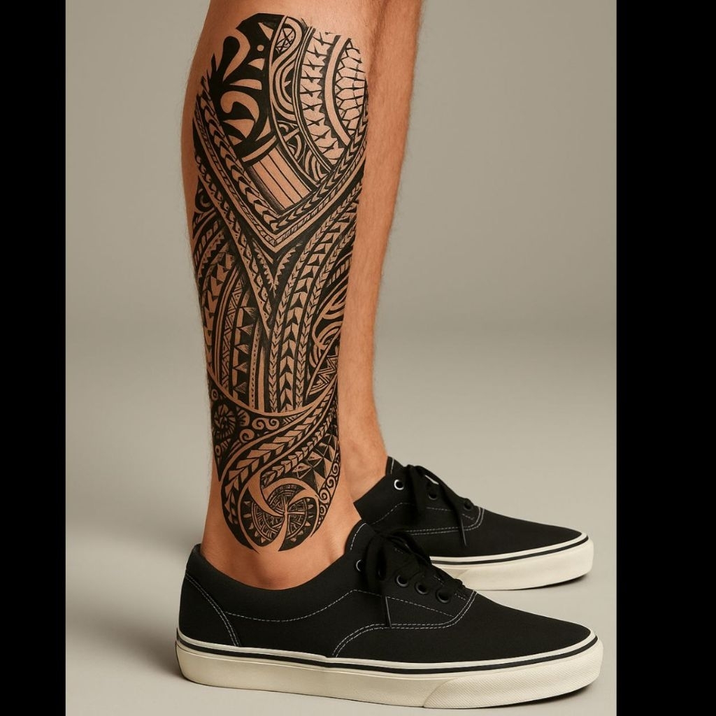 tato temporer motif tribal tato tangan tato kaki