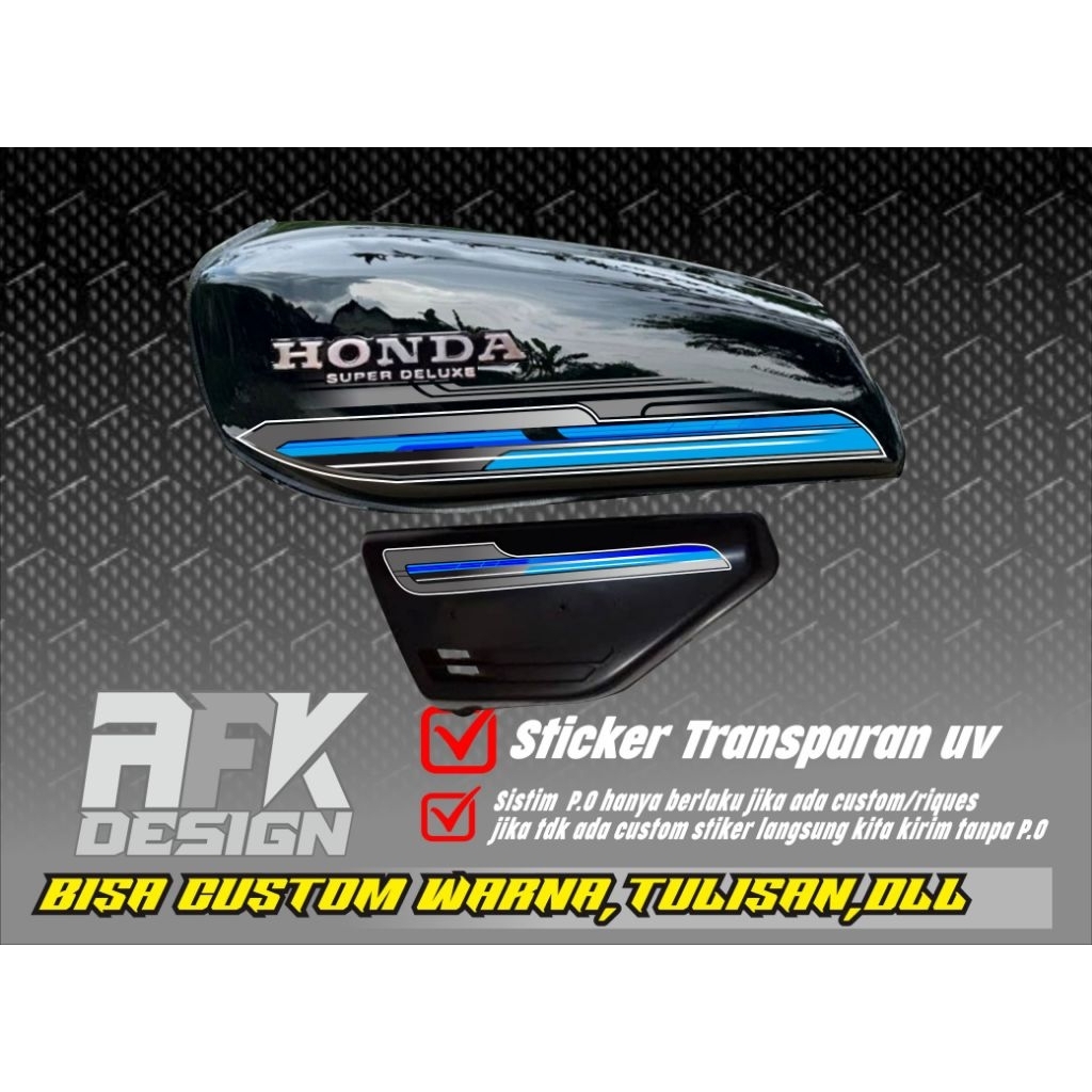 STRIPING GL 100/STRIPING GL CEPEK/STRIPING GL 100 VARIASI/STRIPING GL 100 CUSTOM/STRIPING GL 100 PUT