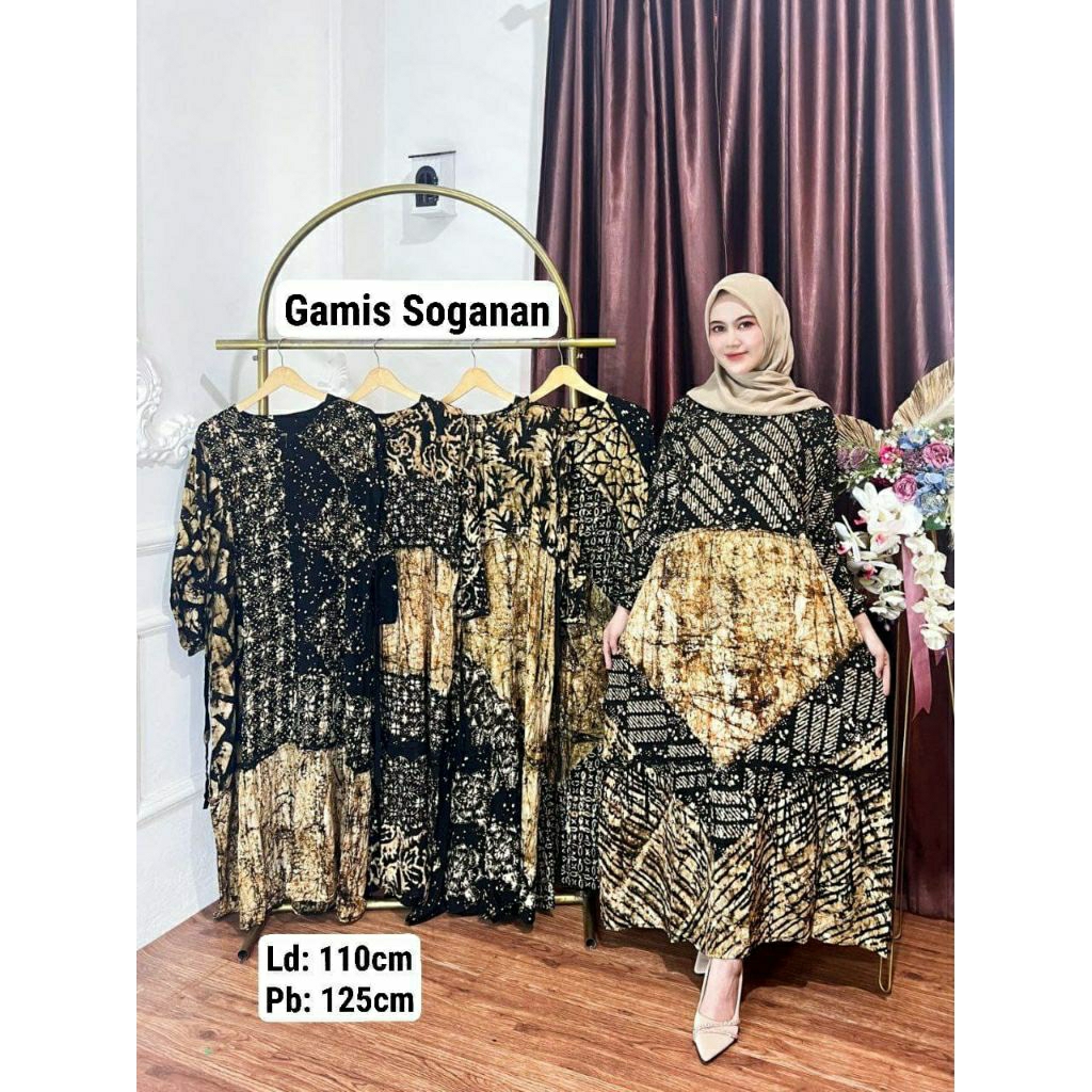 GAMIS BATIK SOGAN