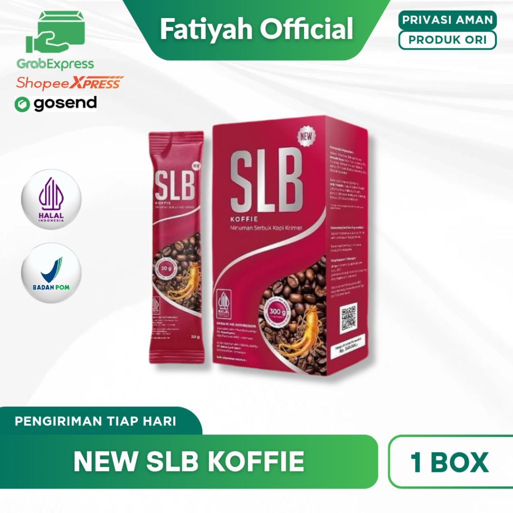 KOPI SLB ASLI NEW KOFFIE SLB ORIGINAL KOPI KUAT PRIA TAHAN LAMA 1 BOX ISI 10 SACHET
