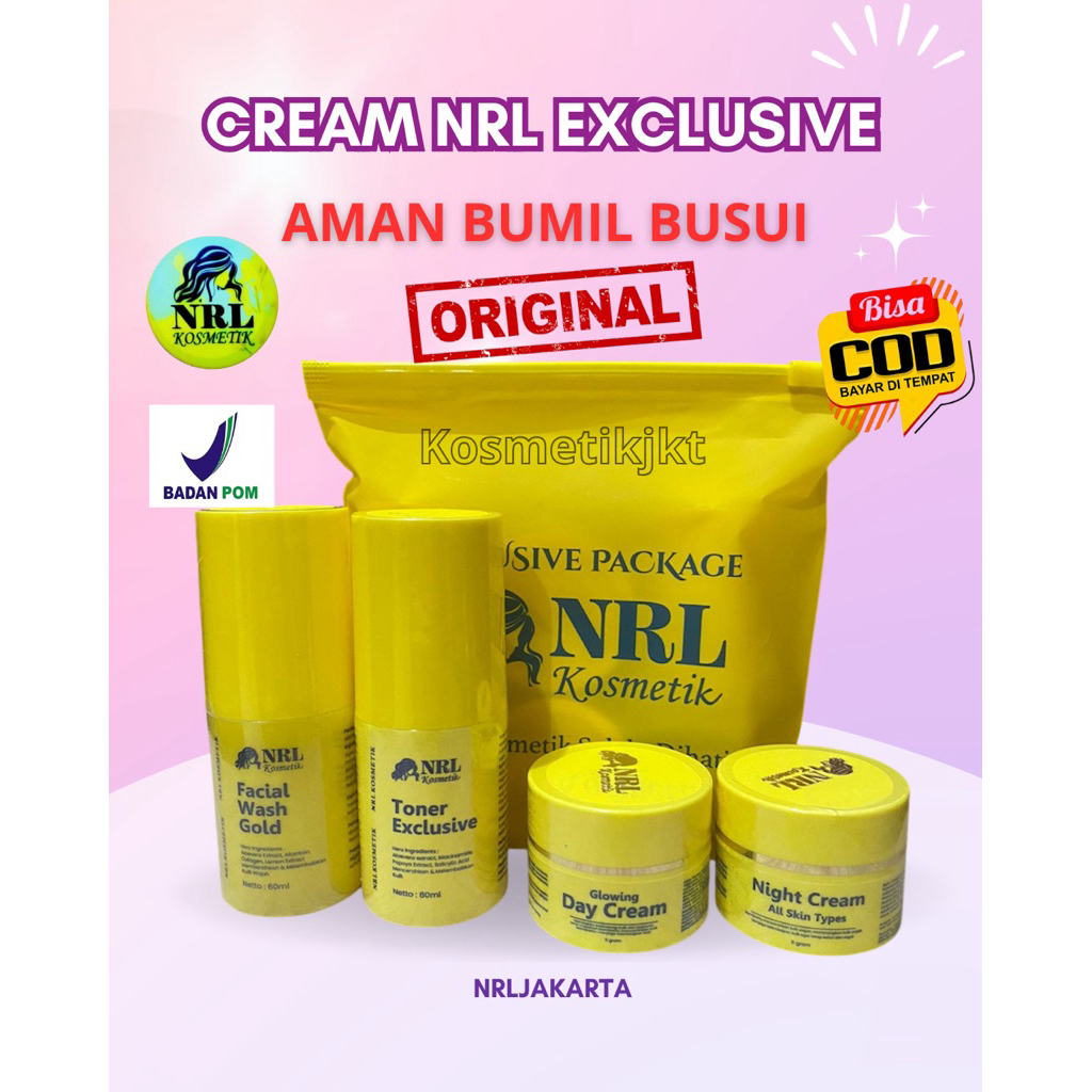CREM EXCLUSIVE NRL BPOM ORIGINAL CREAM NRL BPOM  ORIGINAL