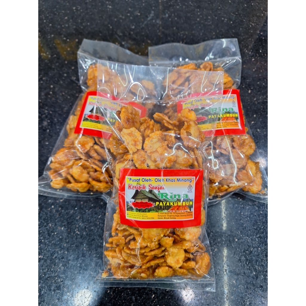 

Emping Balado Mini Pedas Manis [250gr] — Sanjai Rina