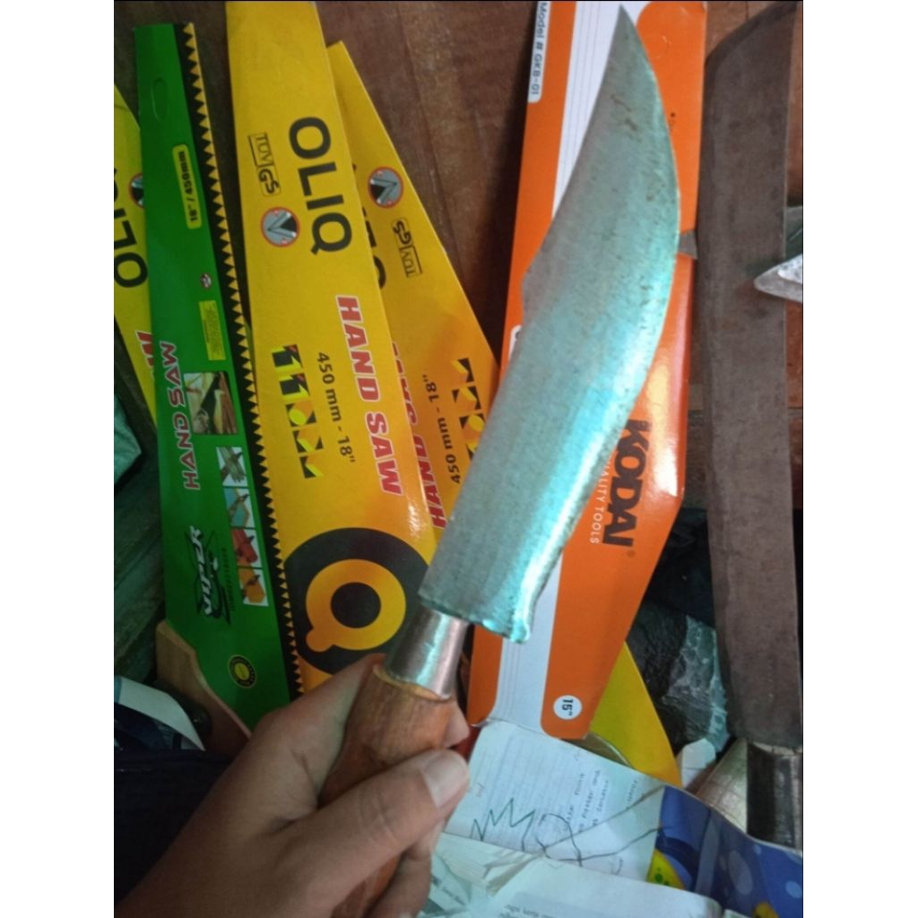 Pisau baja tajam/Pisau survival/Pisau baja asli super tajam/Pisau baja asli super tajam murah/Pisau 