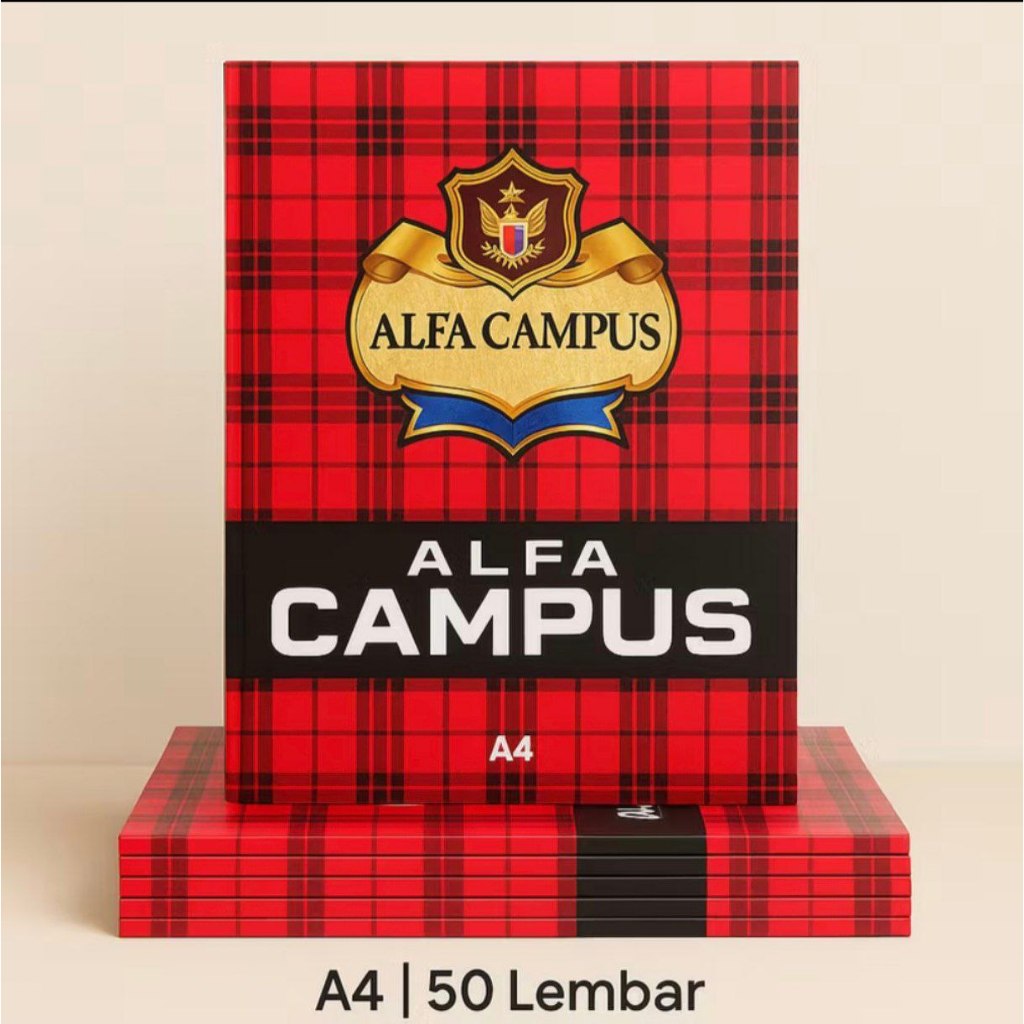 

Buku Campus Alfa A4 50 Lembar 1 Pack Isi 10 Pcs Buku Tulis Campus