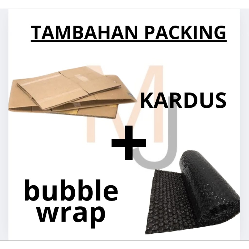 

PACKING KARDUS + BUBBLE WRAP
