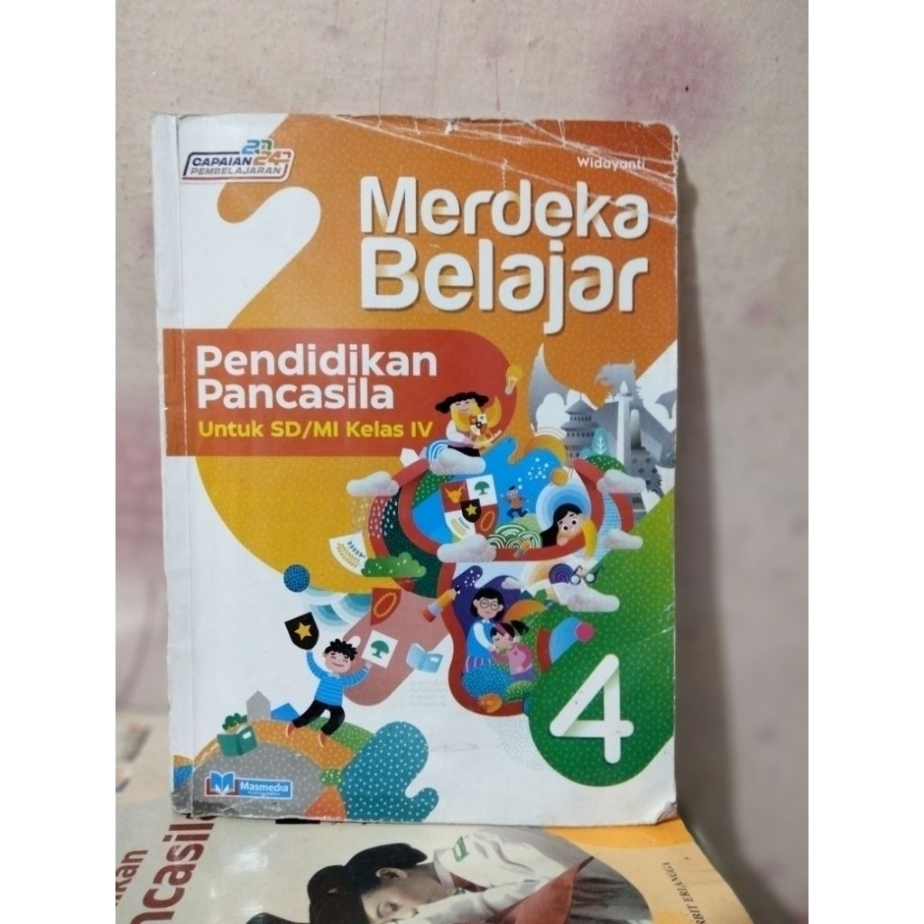 buku ppkn/pendidikan Pancasila kelas 4/IV sd mi kurikulum merdeka