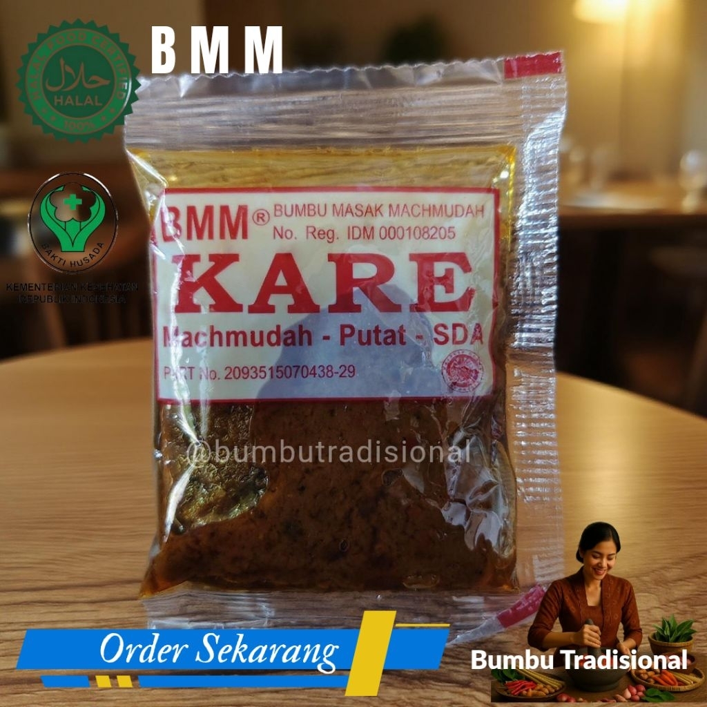 

BMM - BUMBU KARE - BUMBU MASAK MACHMUDAH - BUMBU MASAK INSTAN