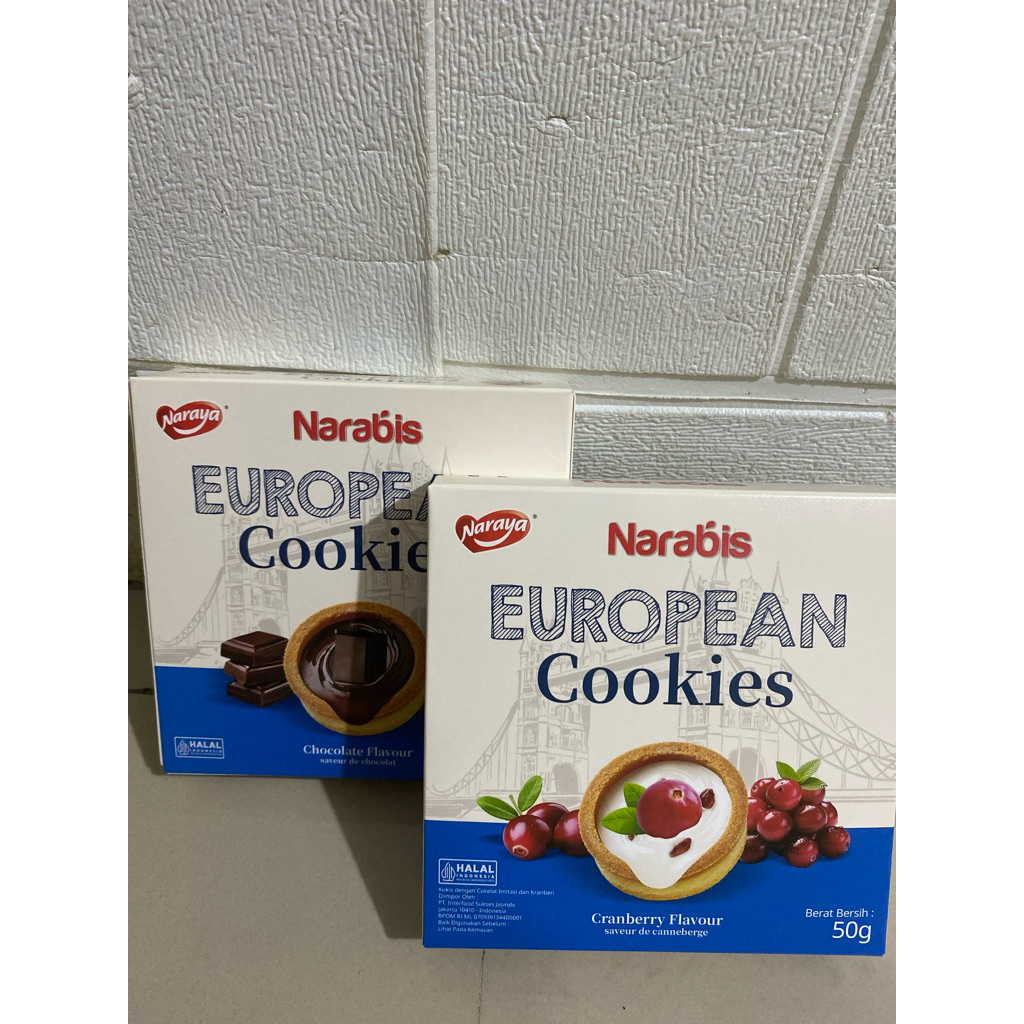 

NARABIS EUROPEAN COOKIES 50gr