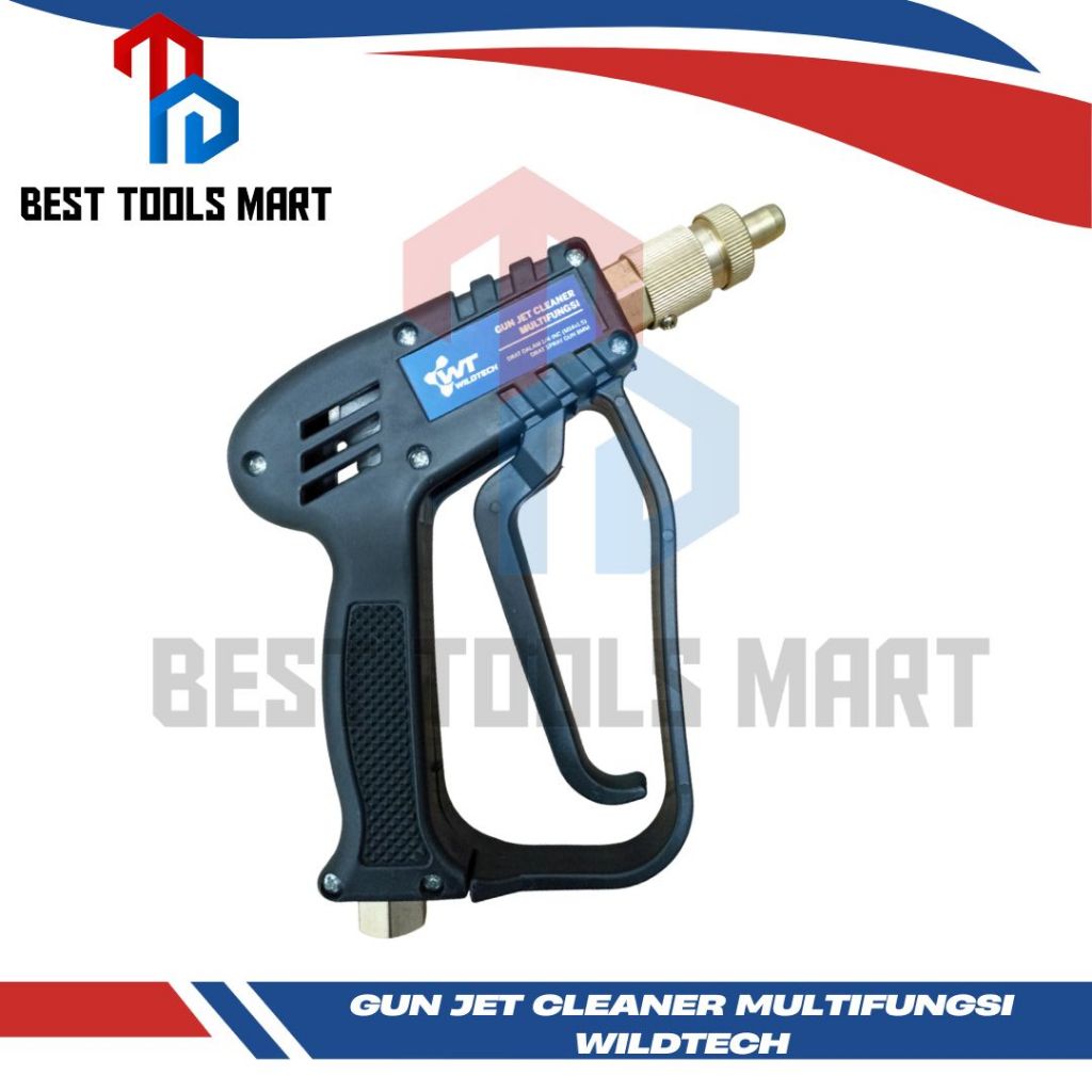 Gun Jet Cleaner Wildtech Steam Pendek Nosel Steam Jet Cleaner Tembakan Air Gun Jet Cleaner Pendek / 
