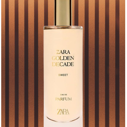 PARFUM ZARA GOLDEN DECADE SWEET EDP ORIGINAL