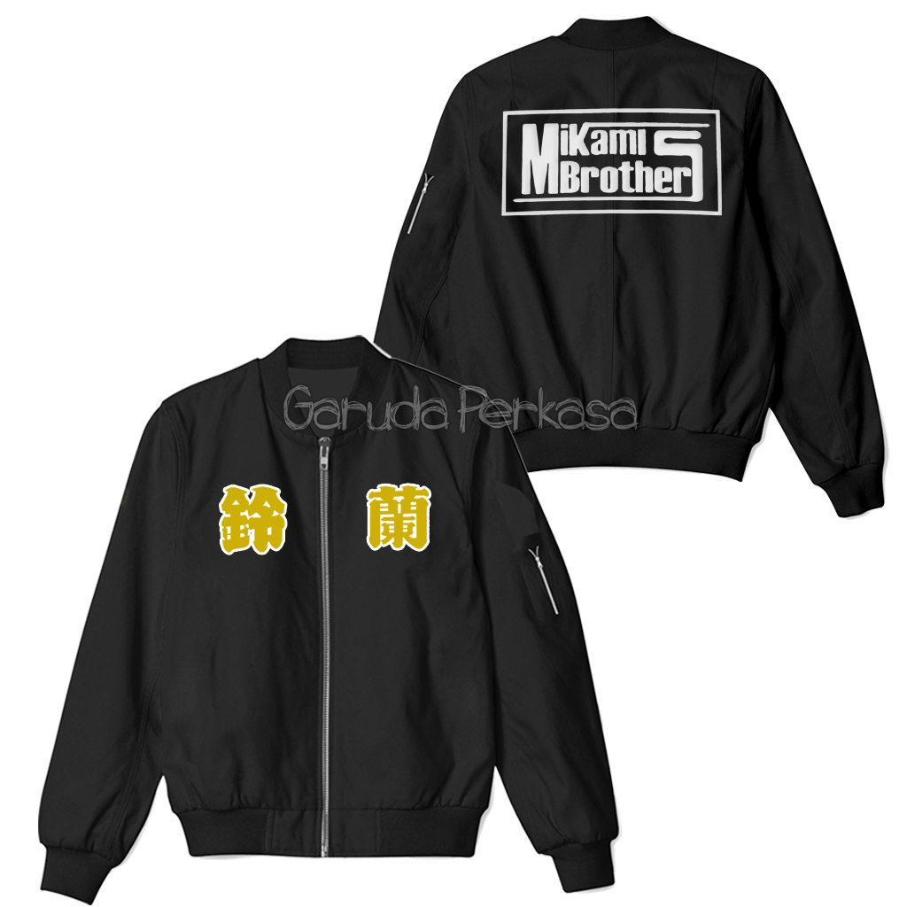 Jaket Bomber Sukajan Mikami Brothers Suzuran High And Low