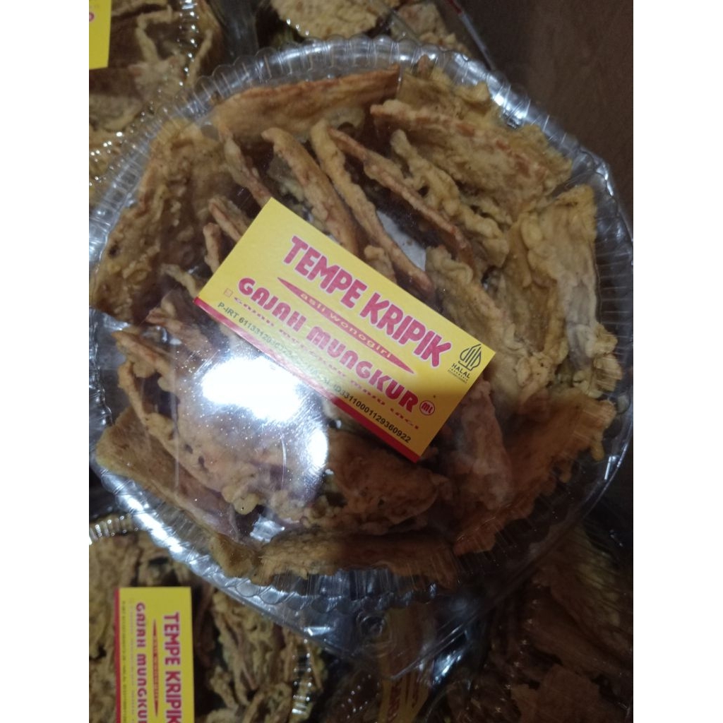 kripik tempe waduk Wonogiri .