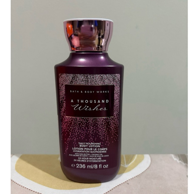 Bath And Body Works Body Lotion Body Butter A Thousand Wishes / BBW Lotion / Lotion BBW