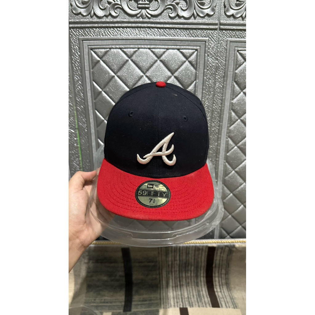 Snapback fitted New era atlanta 7 3/8