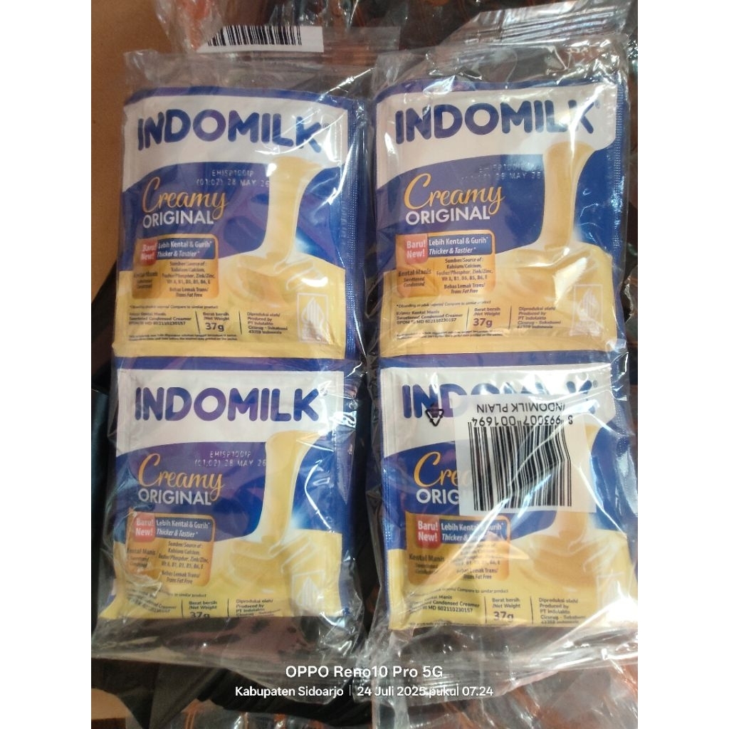 

Indomilk sachet