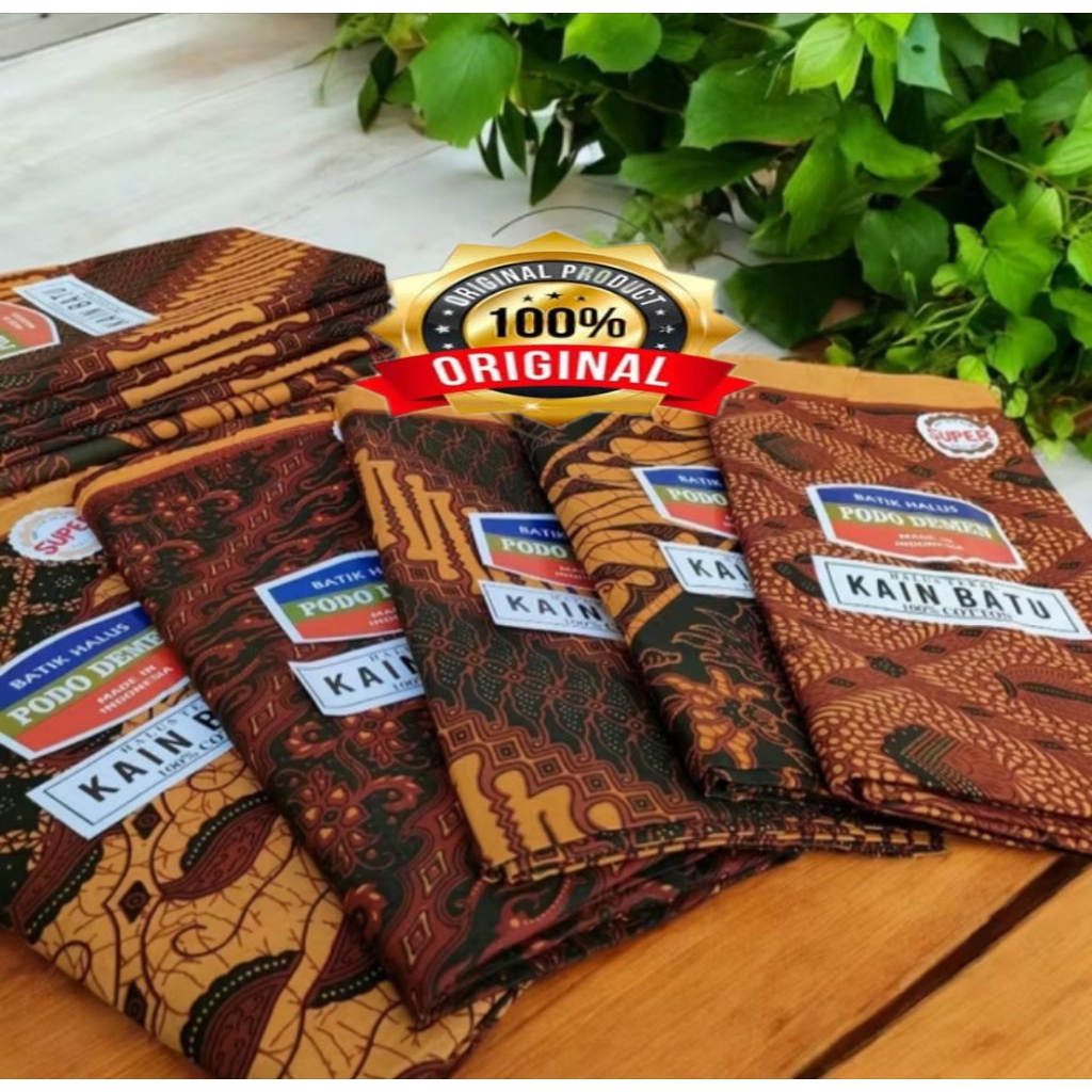 Kain Panjang Jarit Batik Halus / Kain Panjang Halus Tebal / Kain Panjang Batik