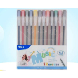 

Bolpen Gel Deli CG-19 Asst