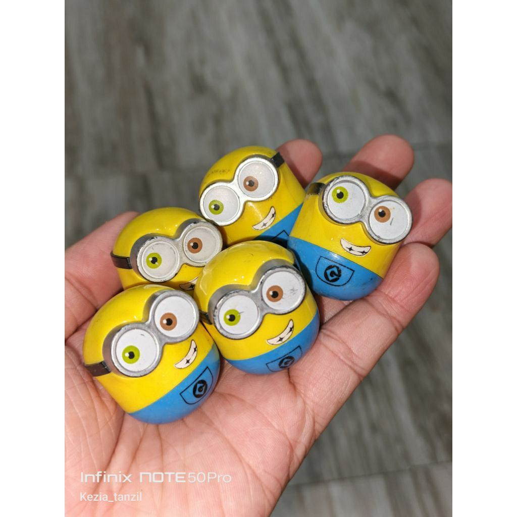 SATUAN ECER JUALAN MAINAN HADIAH GIFT CHACHA MINIONS MINION DESPICABLE ME DESPICABLEME CHA CHA CACA 