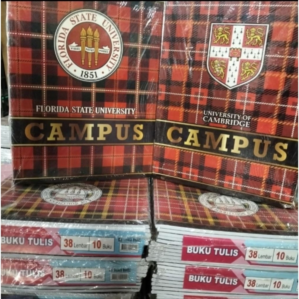 

PROMO Buku Tulis Pendek Campus 38 Lembar Isi 10 Buku