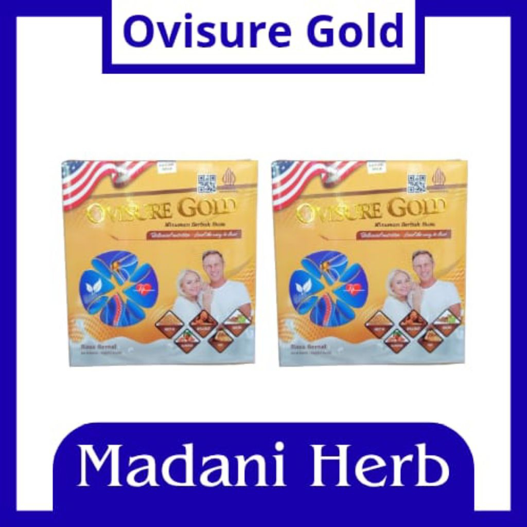 

Paket 2 Box Susu Ovisure Gold Kemasan Terbaru Milk Susu Obat Tulang Dan Sendi