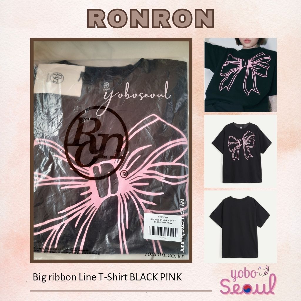 YBSeoul - Ronron TShirt Kaos Big Ribbon