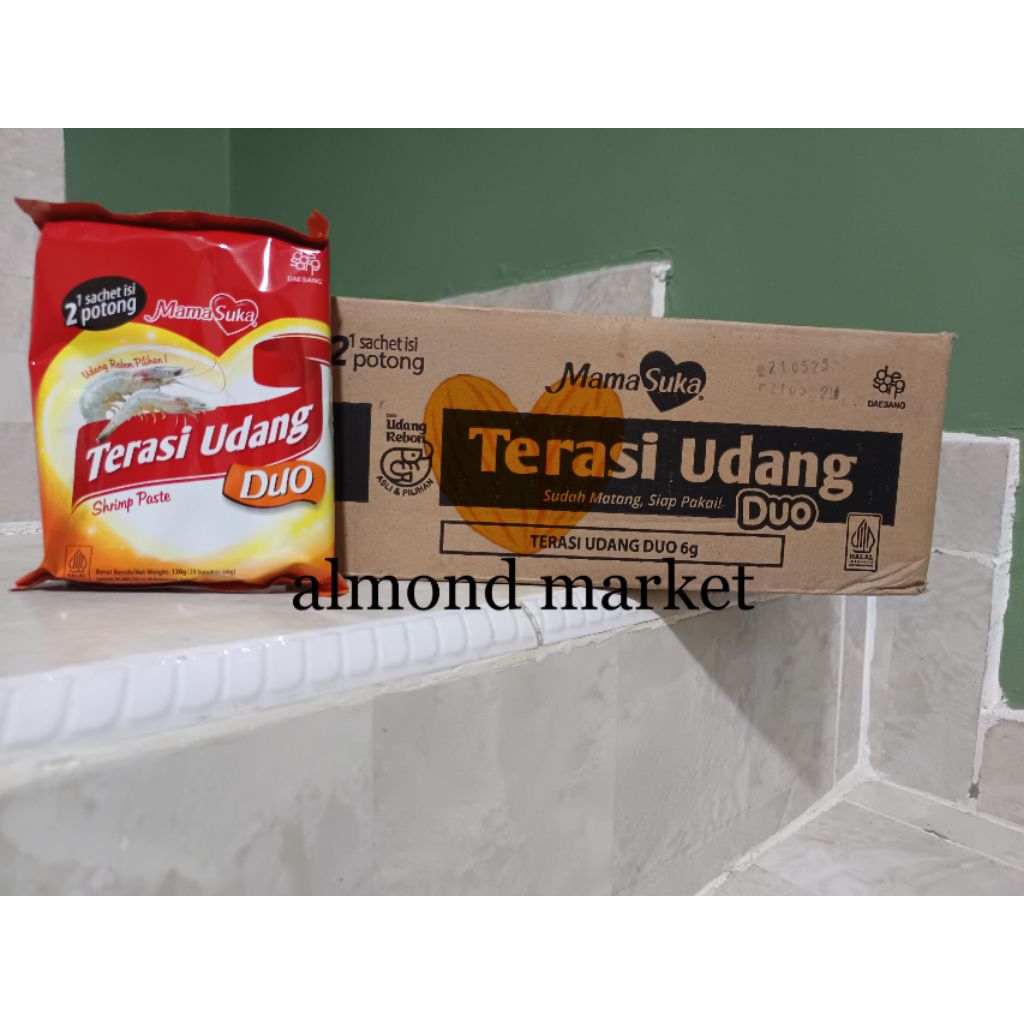 

Mamasuka Terasi Udang Duo 1 Dus isi 16 Pack