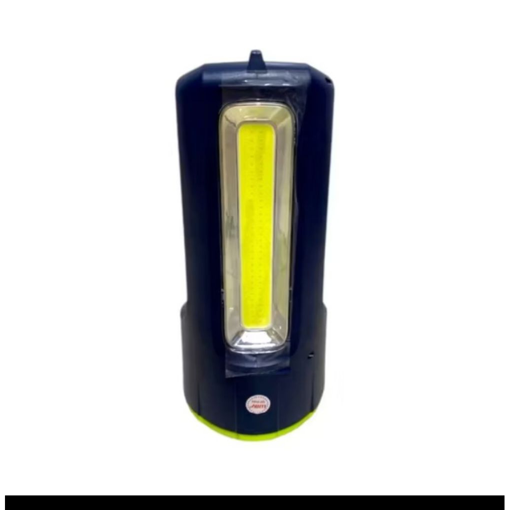 Senter Led Luby 15 Watt Cahaya Putih L 2676 C COB Baterai Cas Ulang Lampu Emergency Powerbank ... ke