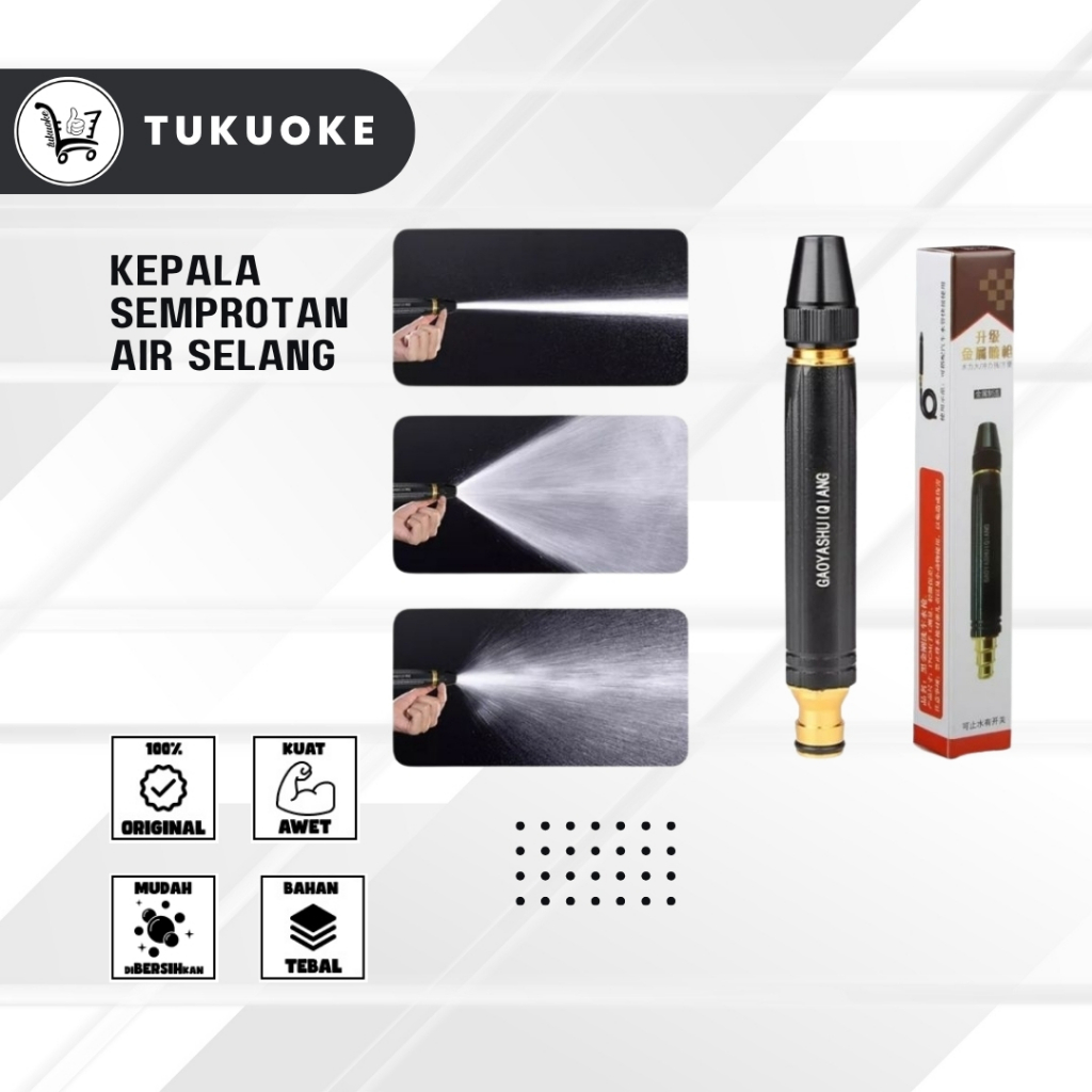 KEPALA SEMPROTAN AIR SELANG TAMAN CUCI STEAM MOTOR SEMPROTAN TAMAN MOTOR MOBIL STIM CUCI