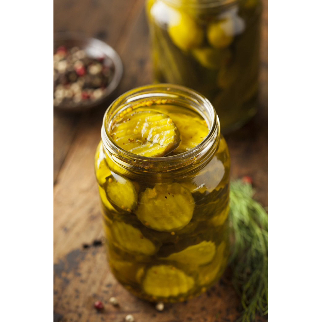 

cucumber pickles / cucumber pickled / acar mentimun slice