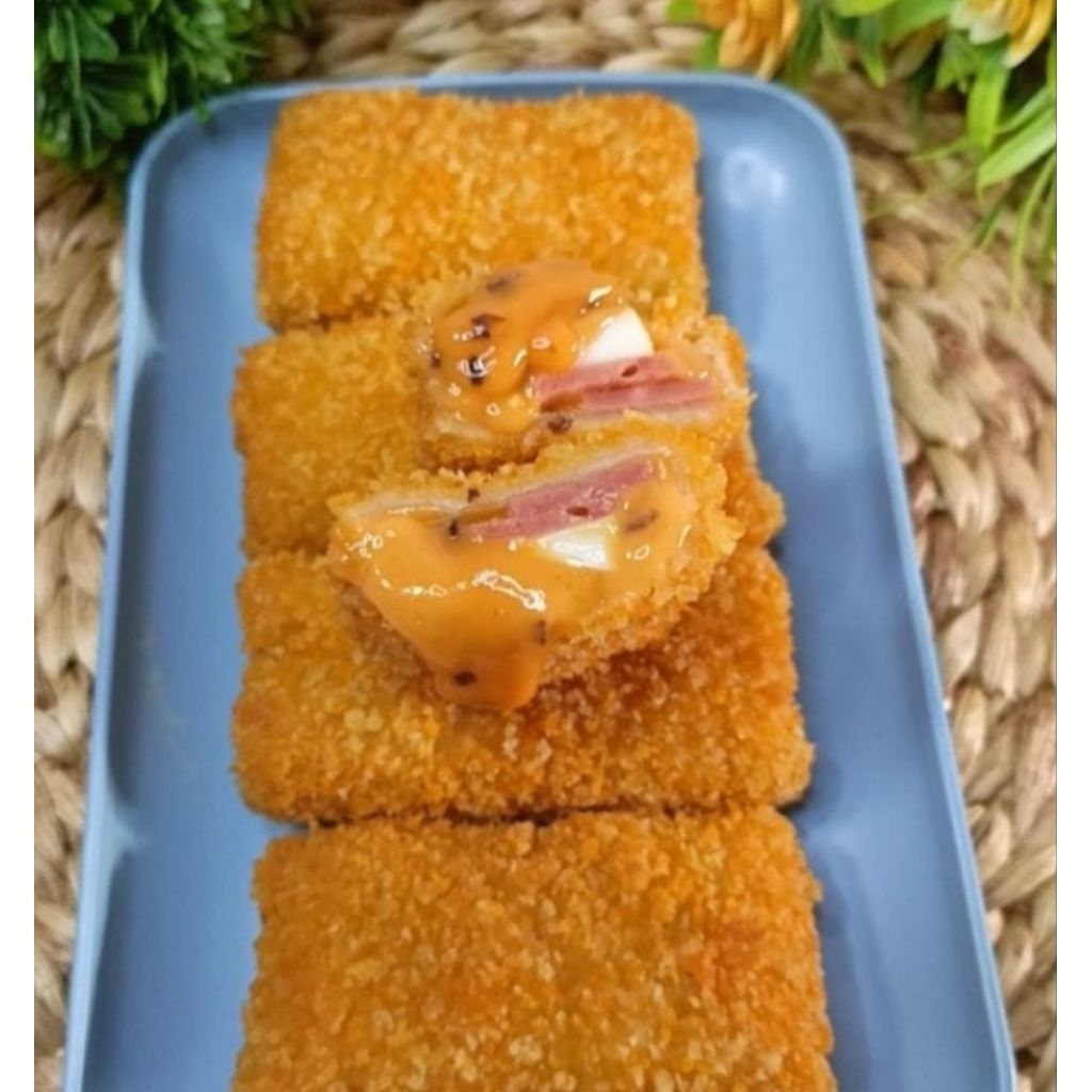 

Risoles Frozen IBAY | MAYO BEEF MENTAI | Isi 6 | Camilan Beku Enak Siap Goreng | Risol Homemade Kriuk | Snack Frozen Halal Bandung