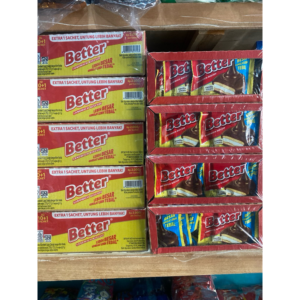 

BETTER BOX ISI 10pcs 27gr