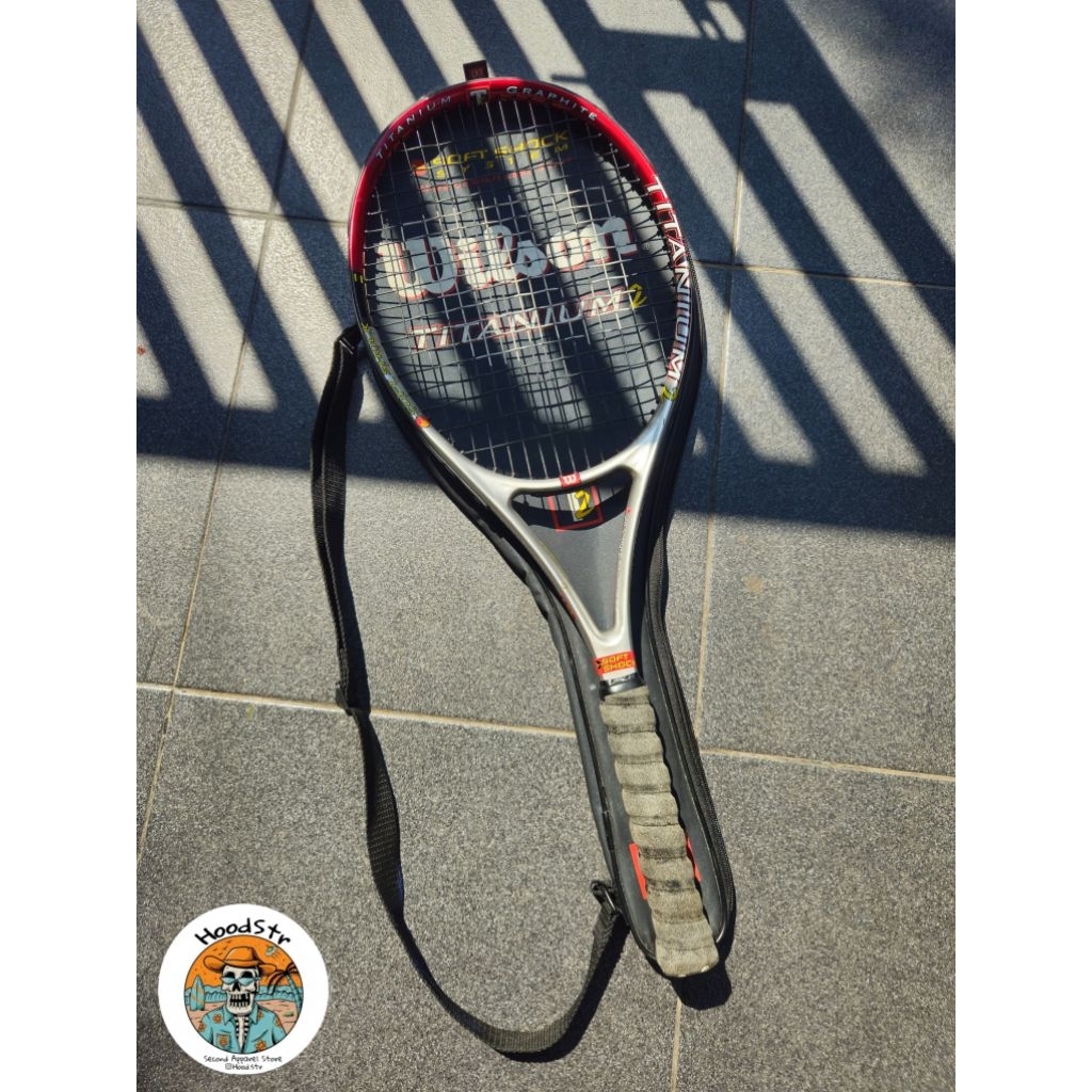 Raket Tenis Wilson Titanium 2 Bekas Original
