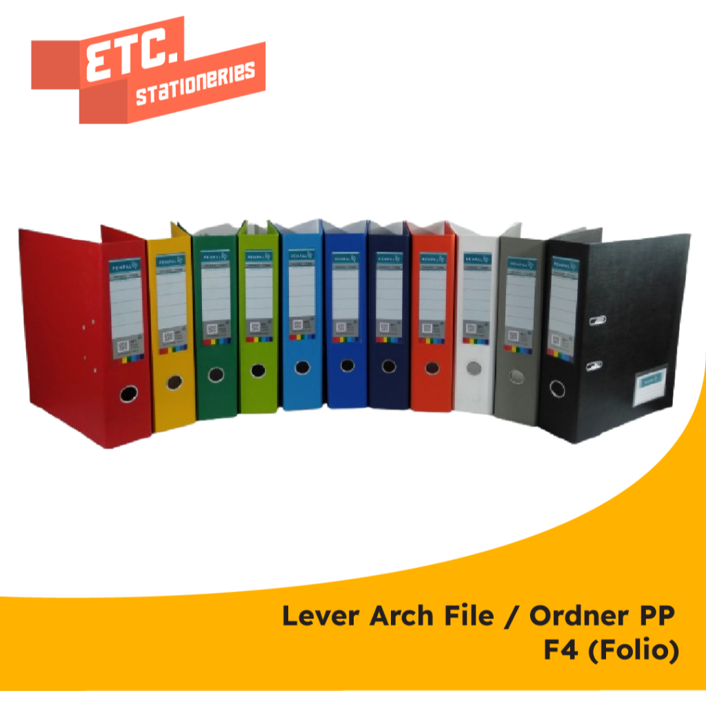 

Penpal Lever Arch File / Ordner PP Folio [F4] PL-401