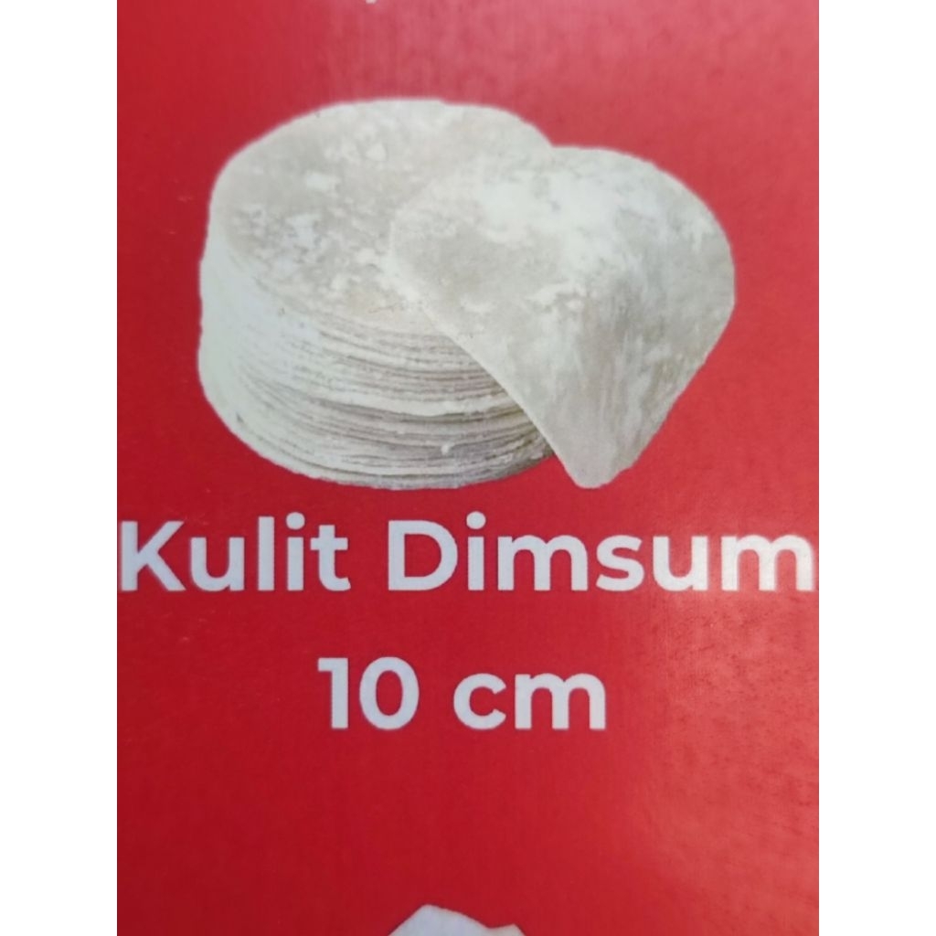 

kulit dimsum 10cm / pack ( 100 lembar)