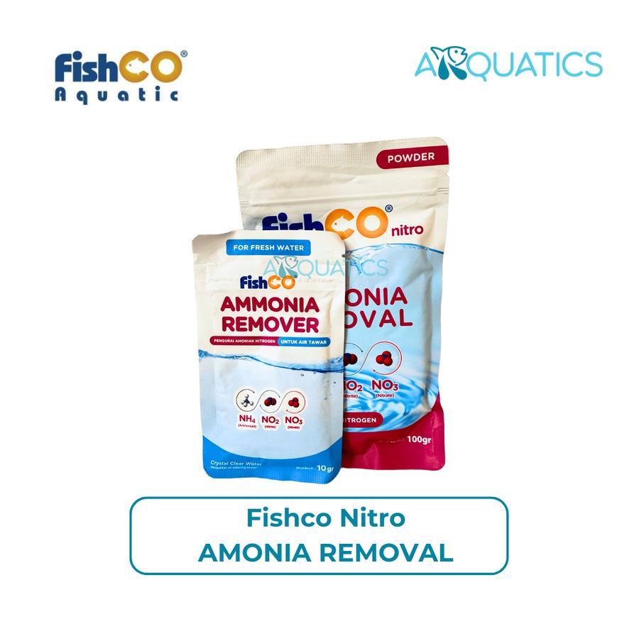 Fishco Aquarium Probiotic Nitro Ammonia Removal - Pengurai Amonia - 10gr