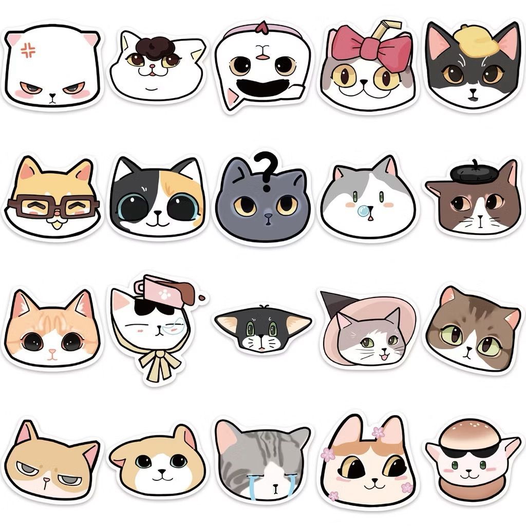 

Stiker Kartun CAT CUTE / Sticker Gambar Kartun