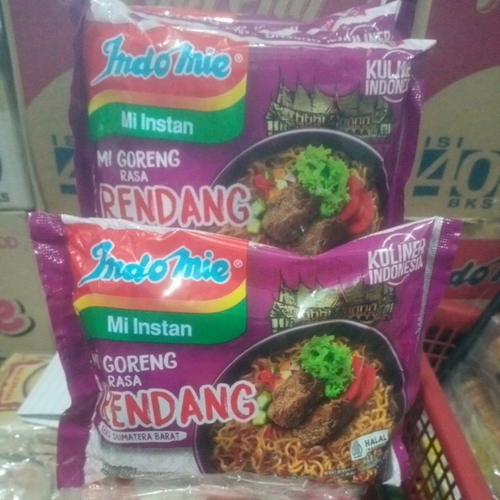 

[PROMO PAKET ISI 5] Indomie mie goreng rasa rendang