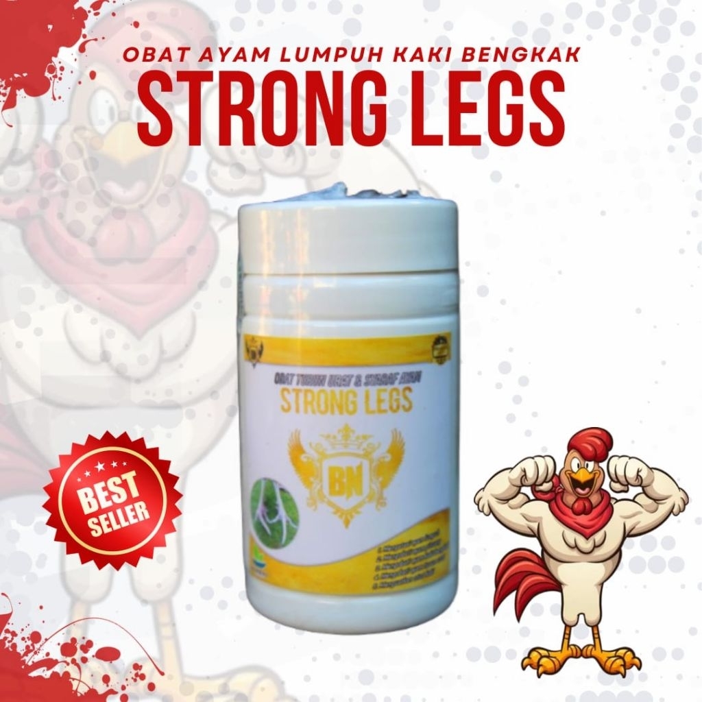 Strong Legs Obat kaki ayam lumpuh bengkak turun urat kaki pincang tedun