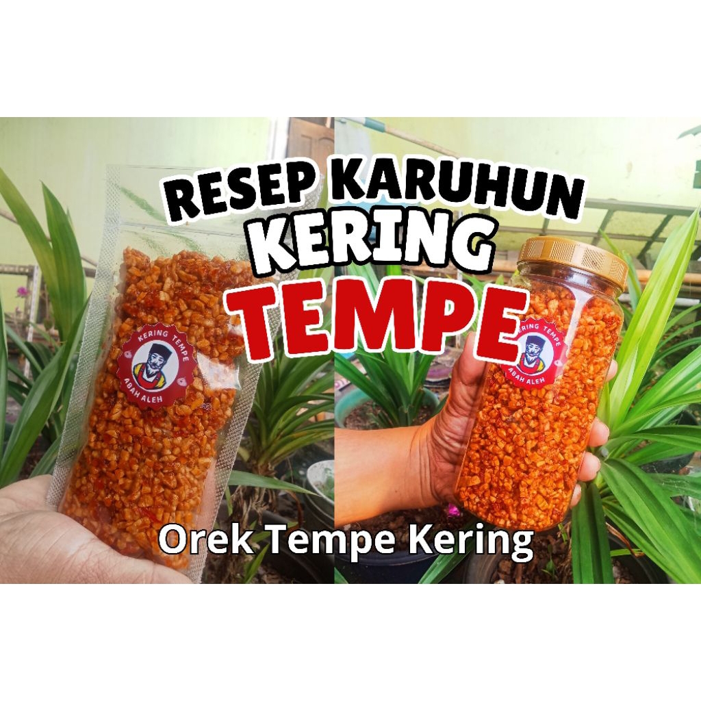 

Kering Tempe,orek Tempe berat 100gram Lezat,gurih nikmat