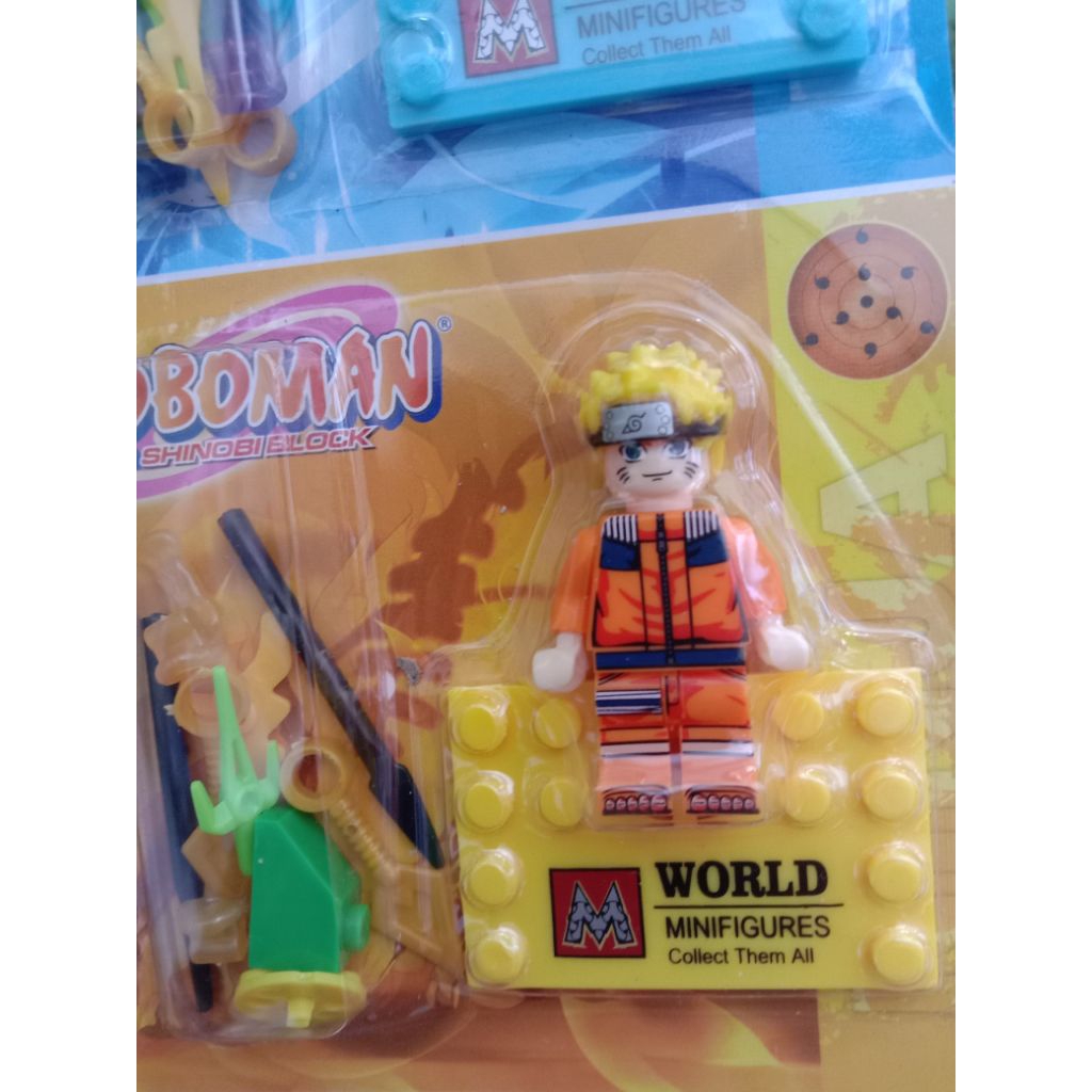 2 PCS MAINAN LEGO NARUTO