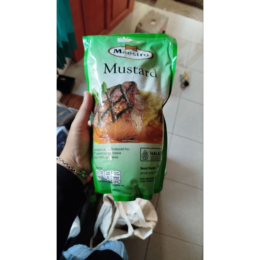 

MAESTRO MUSTARD DRESSING REFILL 1KG