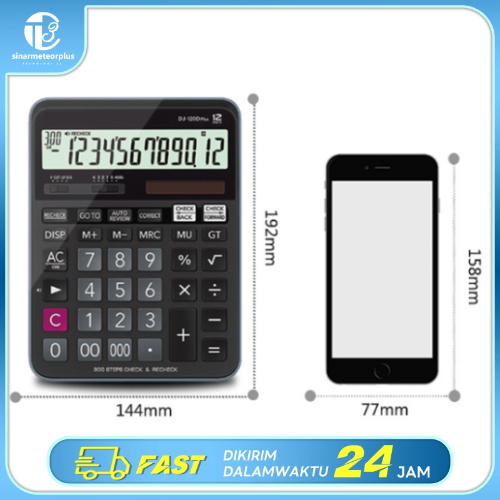 

Kalkulator Casio DJ-120D PLUS/MJ-120D PLUS CHECK CORRECT